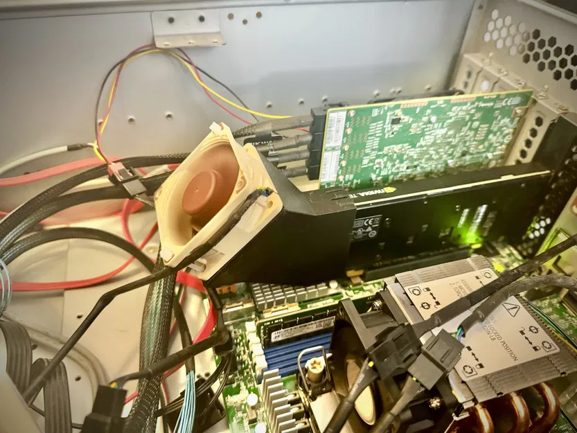 Đế Quạt 60mm Cho Card Tesla P4 - Image 2