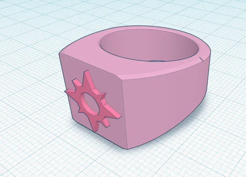 Pink Lantern ring - Image 2