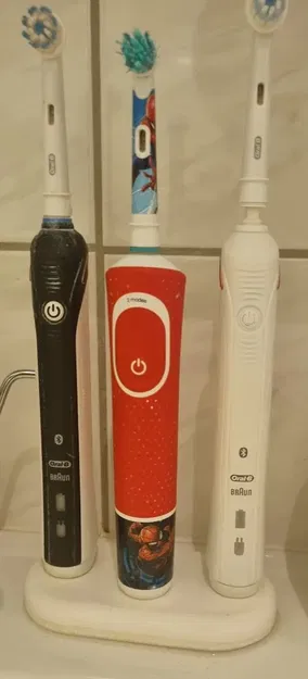 Chân đế cho 3 bàn chải điện loại Oral B - Image 1