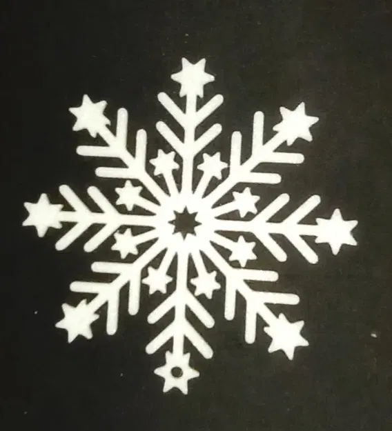 Mẫu Bông Tuyết "Sněhová vločka" - Image 1