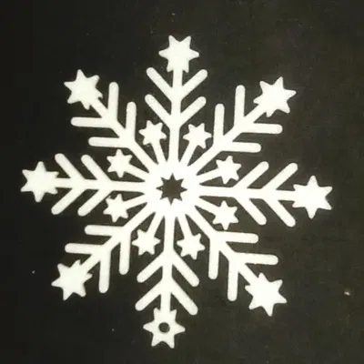 Mẫu Bông Tuyết "Sněhová vločka"