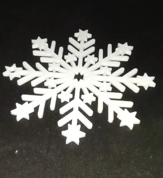 Mẫu Bông Tuyết "Sněhová vločka" - Image 2