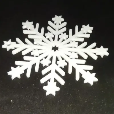 Mẫu Bông Tuyết "Sněhová vločka"