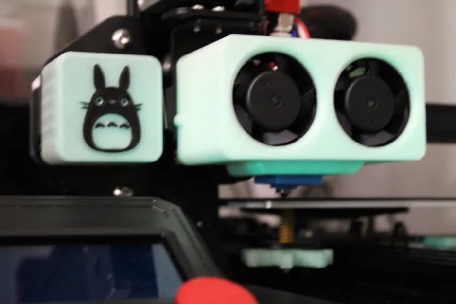 Vỏ Dual 4020 cho bộ gantry/đầu phun direct drive UniTak3D Ender - Image 2