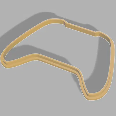 Xbox control cookie cutter