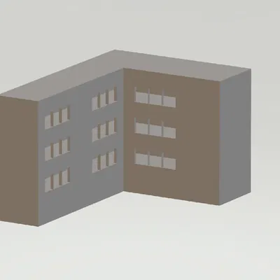 Mô hình trường học biểu tượng "bulding"