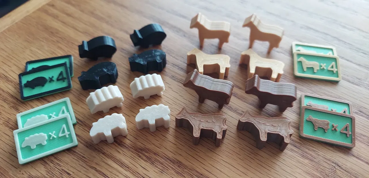 Token Động Vật Agricola All Creatures Big and Small - Image 1