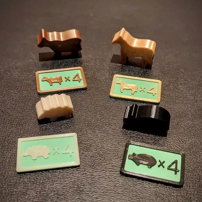 Token Động Vật Agricola All Creatures Big and Small