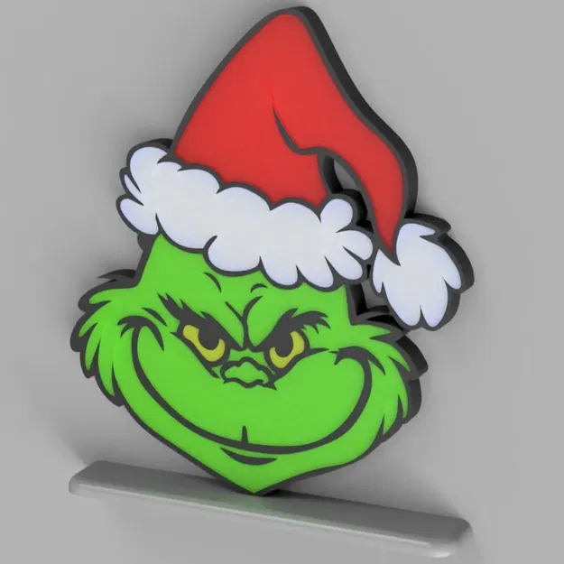 Móc Trang Trí Giáng Sinh Grinch Cho Cửa Sổ - Image 1