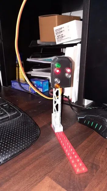 Tín hiệu đường ray tương thích Lego - Image 3