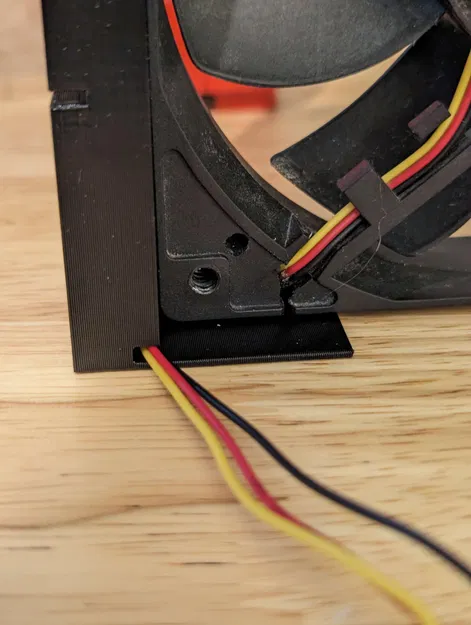 Ngàm Gắn Quạt 120mm Cho Khay Ổ Đĩa 5.25" - Image 3