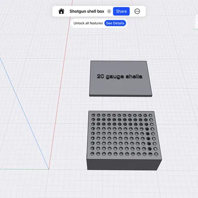 20 gauge shotgun shell box