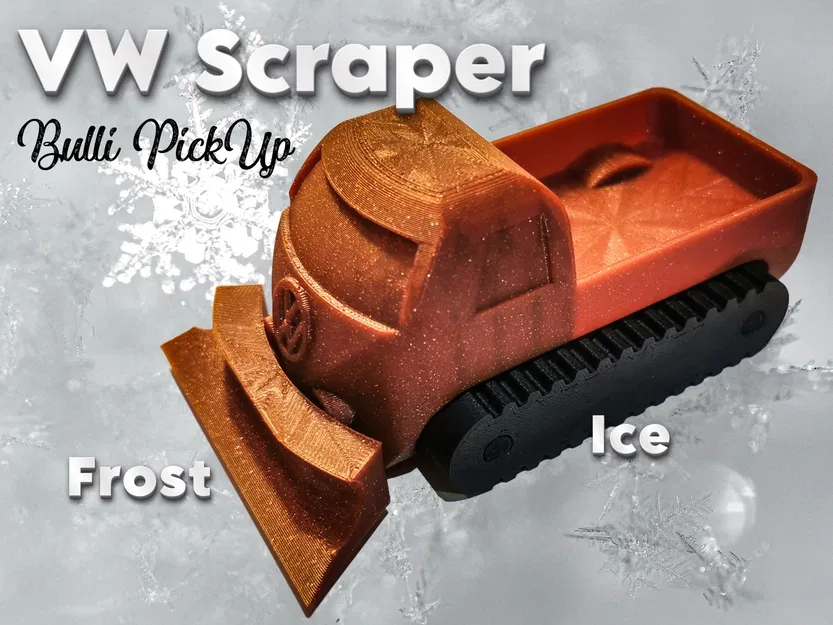 VW Pick-Up Ice Scraper - Image 1