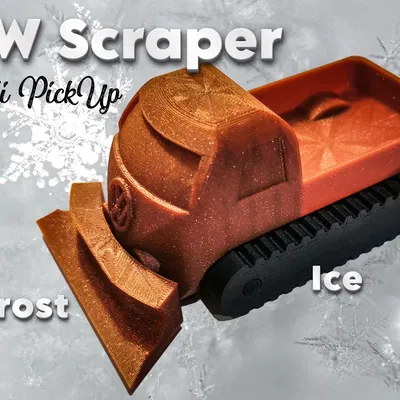 VW Pick-Up Ice Scraper