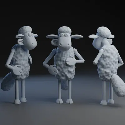 Mô hình Cừu Shaun (Shaun the Sheep)