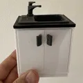 Doll House Kitchen Sink 1:12 - Thumbnail 4