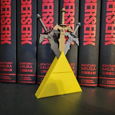 Zelda Master Sword Bookmark Display