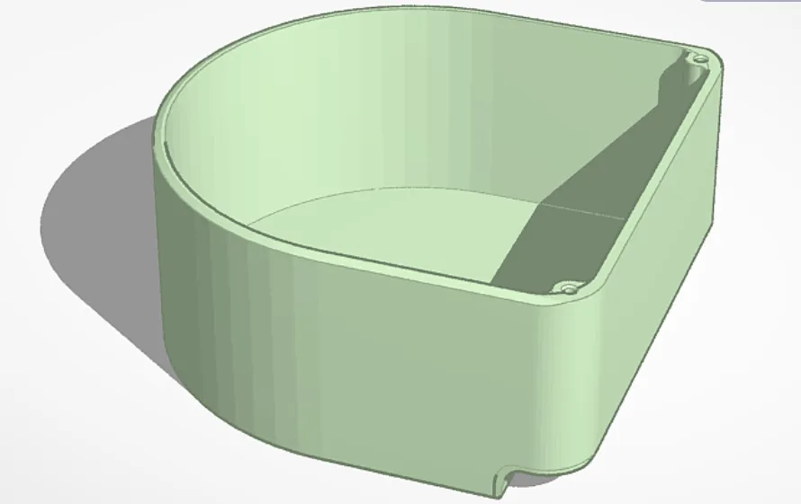 Tô Đựng Thức Ăn Thú Cưng Hình Bán Nguyệt Cho Lồng - Image 2