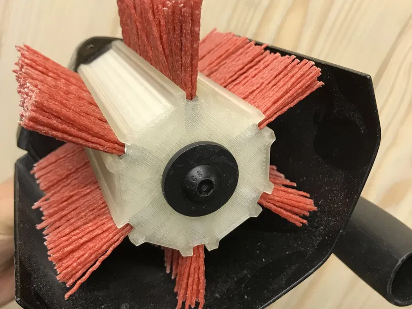 Shou Sugi Ban / con lăn chà nhám nylon - Image 1