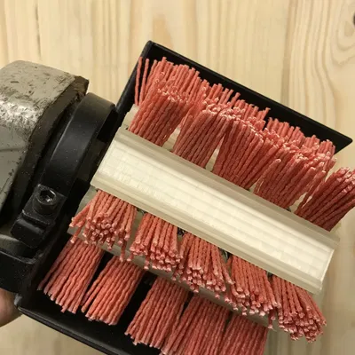 Shou Sugi Ban / con lăn chà nhám nylon