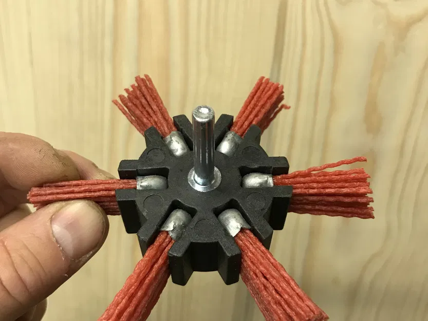 Shou Sugi Ban / con lăn chà nhám nylon - Image 3