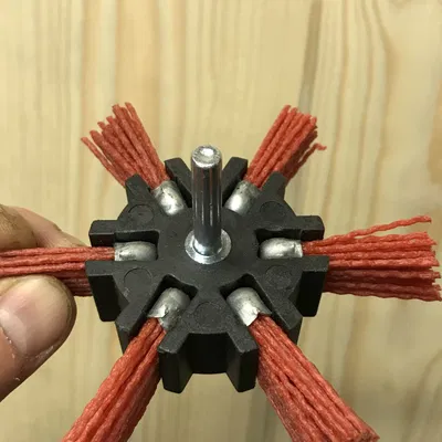 Shou Sugi Ban / con lăn chà nhám nylon