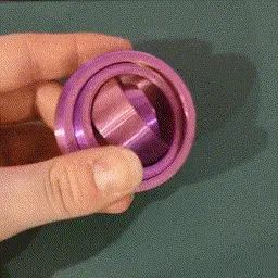 Spinny rotating rings fidget toy