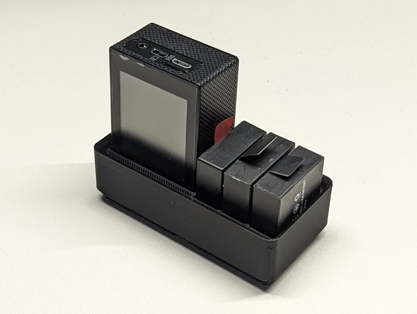 Khay Đựng Camera Mini & 3 Pin Gridfinity 1x2x1/2 - Image 2