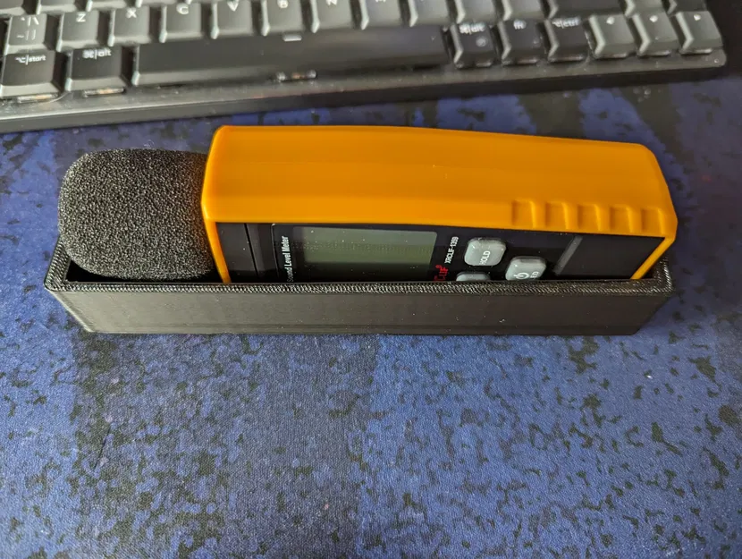 Kệ giữ máy đo decibel Gridfinity 1x4 - Image 1