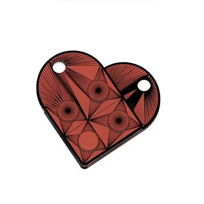 Heart keychain LEGO style