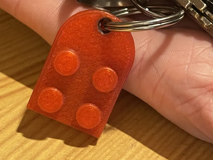 Heart keychain LEGO style - Image 2