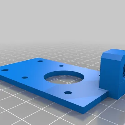 Giá đỡ bộ đùn 3DChameleon cho Ender 5 kèm ống PTFE