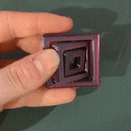 Đồ chơi xoay khối vuông fidget