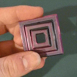 Đồ chơi xoay khối vuông fidget