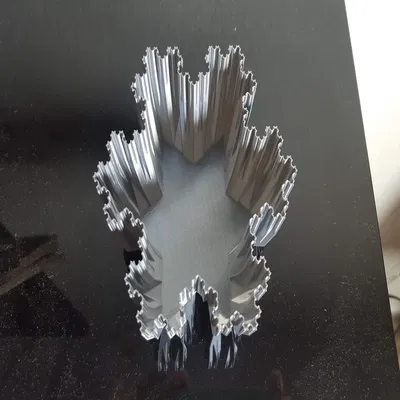 Tô Đựng Kẹo Fractal (Bông Tuyết Koch)