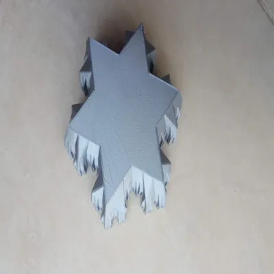 Tô Đựng Kẹo Fractal (Bông Tuyết Koch)