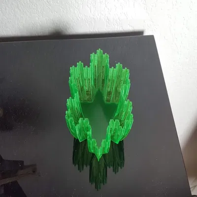 Tô Đựng Kẹo Fractal (Bông Tuyết Koch)