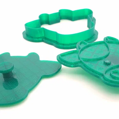 Cow Cookie Cutter with handle for kids or cookie factories