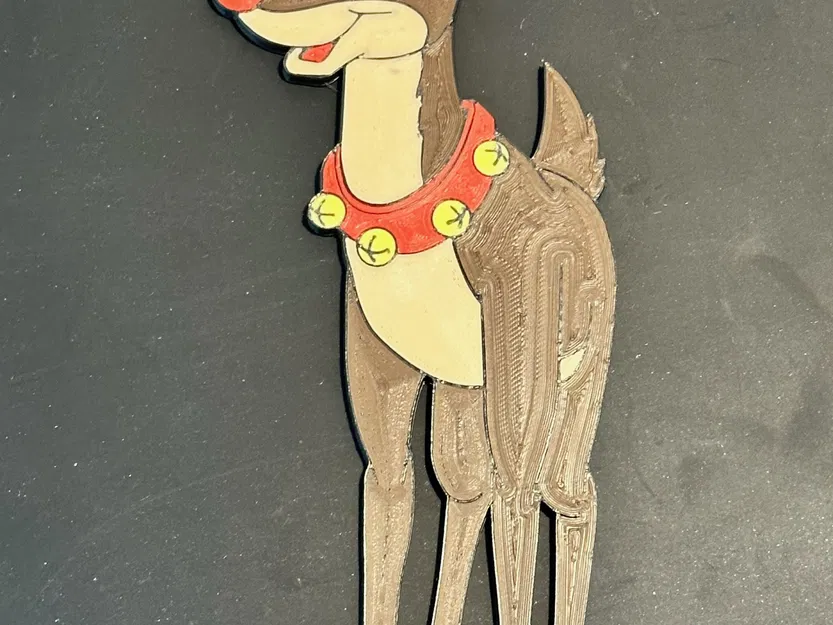 Móc Trang Trí Rudolph - Image 1