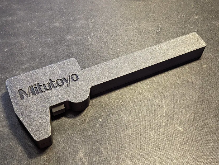 Hộp Kẹp Kỹ Thuật Số - Font Chữ Logo Mitutoyo Đã Thay Đổi - Image 1