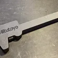 Hộp Kẹp Kỹ Thuật Số - Font Chữ Logo Mitutoyo Đã Thay Đổi - Thumbnail 1