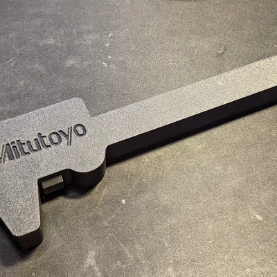 Hộp Kẹp Kỹ Thuật Số - Font Chữ Logo Mitutoyo Đã Thay Đổi