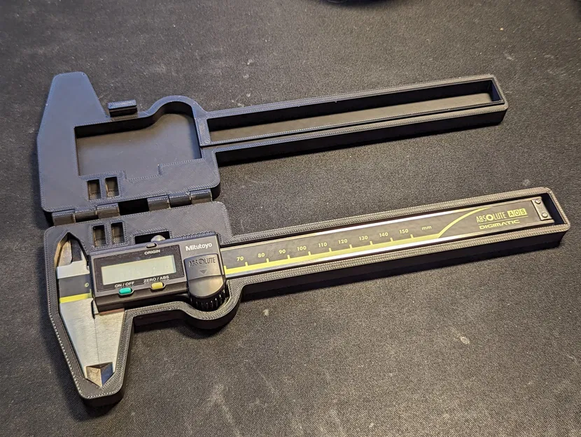 Hộp Kẹp Kỹ Thuật Số - Font Chữ Logo Mitutoyo Đã Thay Đổi - Image 2