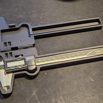 Hộp Kẹp Kỹ Thuật Số - Font Chữ Logo Mitutoyo Đã Thay Đổi