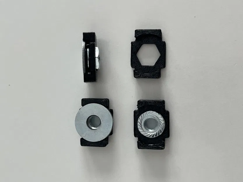 Hộp đai ốc và vòng đệm M6 cho thanh nhôm - Image 2