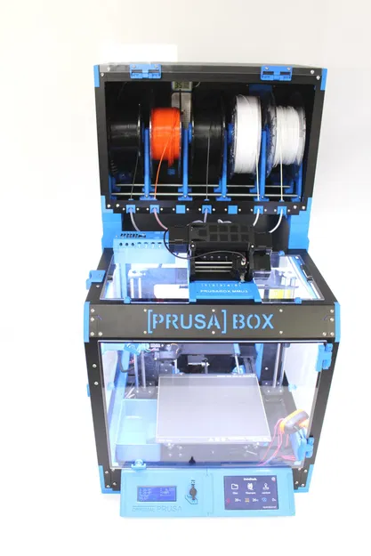 MMU2/MMU3 Autorewind spool holder with Spool tank and Prusabox - Image 4