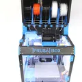 MMU2/MMU3 Autorewind spool holder with Spool tank and Prusabox - Thumbnail 4