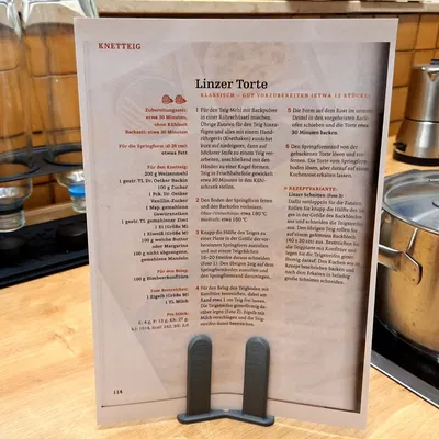 Zettel-Halter, Rezept-Halter/Slip Holder, Recipe holder