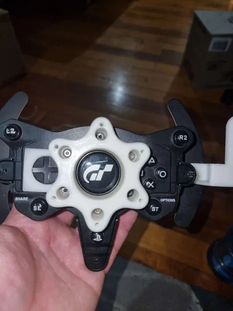 Thrustmaster T300 Wheel adaptor (with directional pad holder) + Paddle shifters. - Image 8