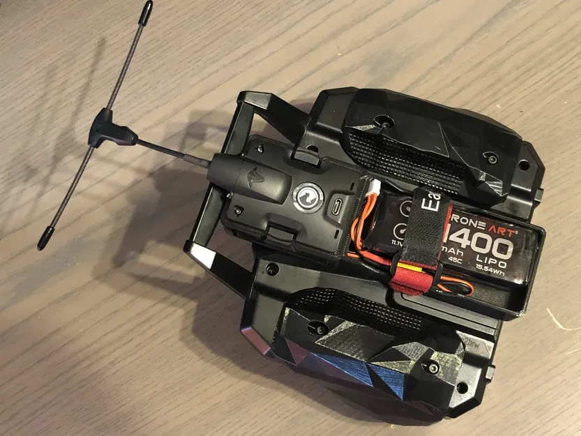 Hộp Nối Dài FlySky FS-I6X cho Module Crossfire TX và Pin Ngoài - Image 1